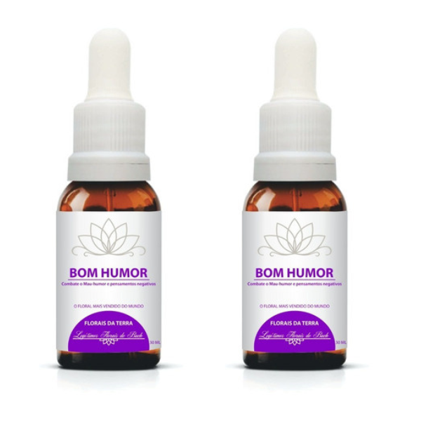 Kit 2 Unidades - Floral Alma da Terra Bach Bom Humor