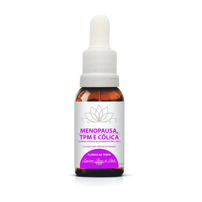 Floral Alma da Terra Bach Menopausa, TPM, Cólica - 30 ml