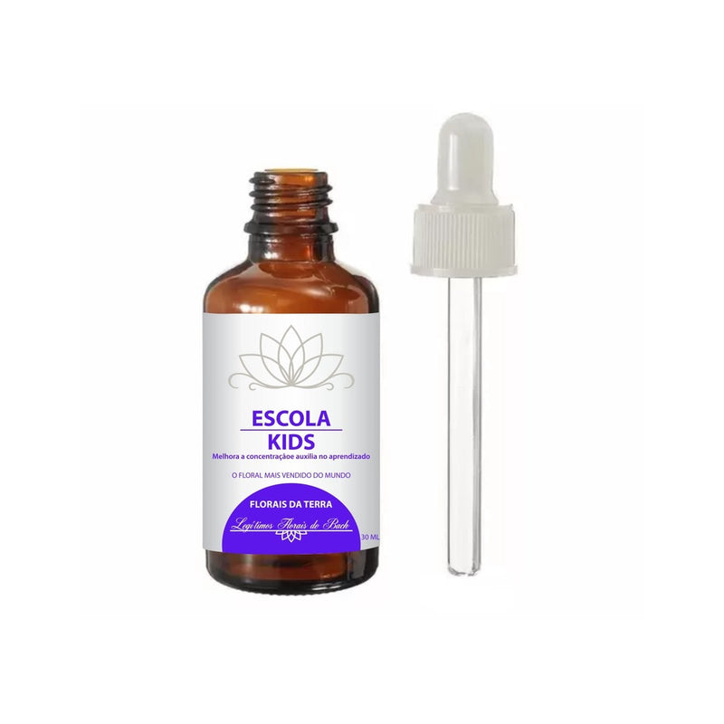 Kit 2 Unidades - Floral Alma da Terra Bach Kids Escola - 30ml