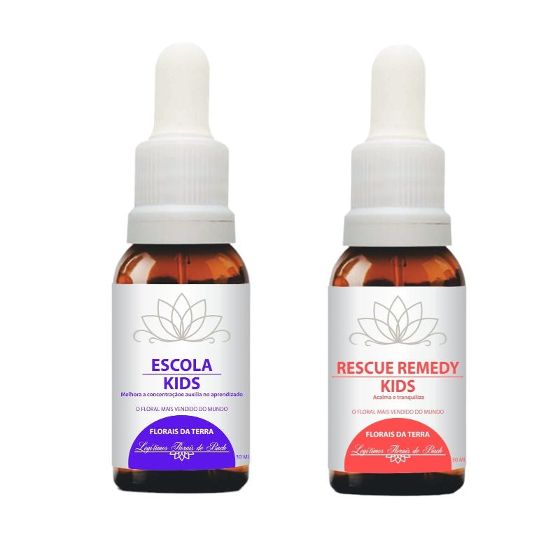 Kit Floral de Bach Kids - Rescue e Kids Escola