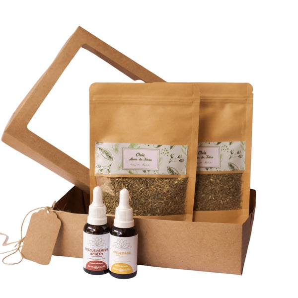 Kit Chá Erva Doce e Florais de Bach