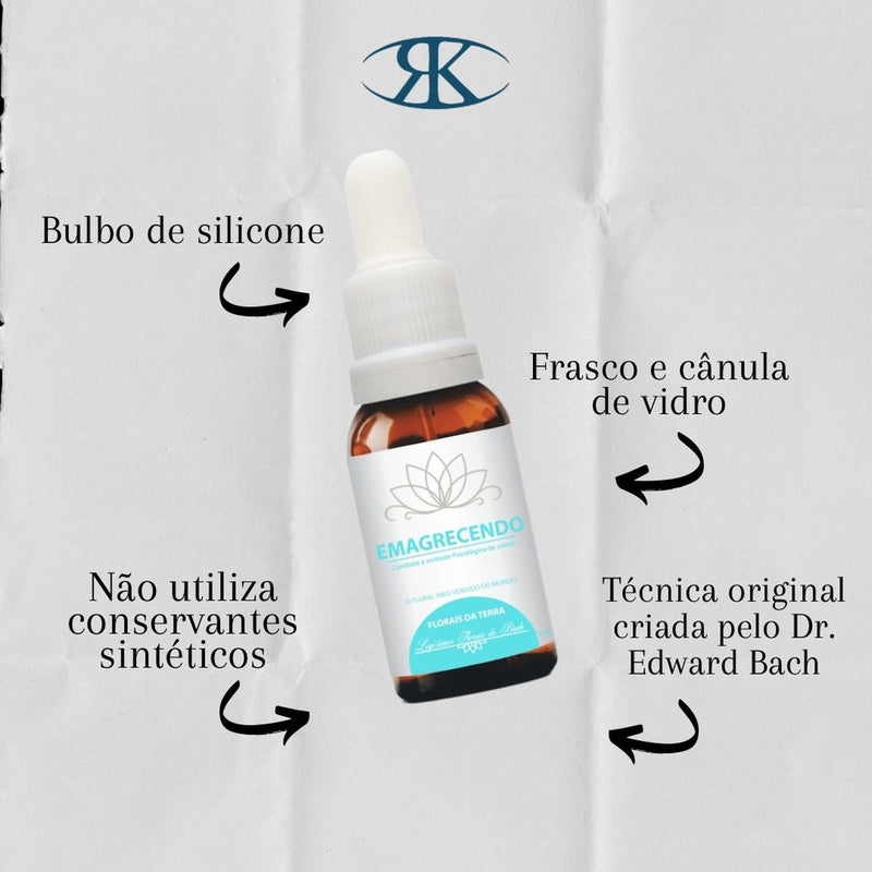 Floral de Bach Emagrecendo - 30 ML