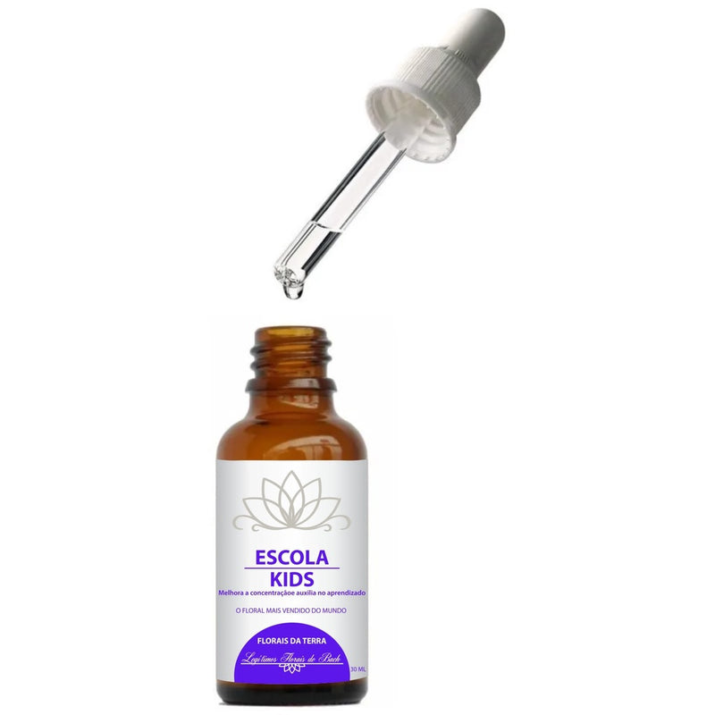 Kit 2 Unidades - Floral Alma da Terra Bach Kids Escola - 30ml