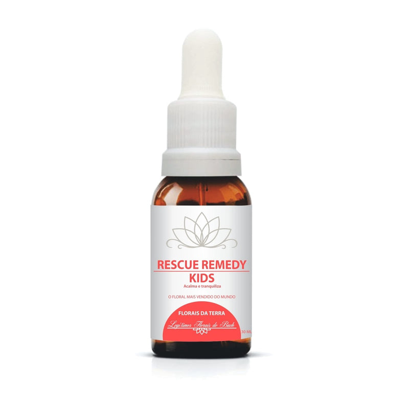 Floral Alma da Terra Bach Rescue Remedy Kids Acalma e Tranquiliza - 30 ml