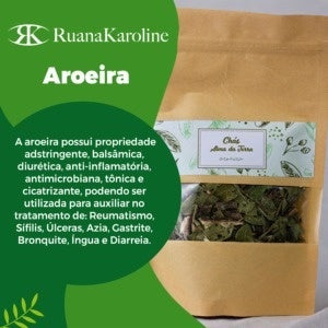 Chá De Aroeira Alma da Terra 60 Gramas